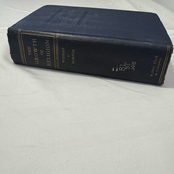 The Growth of Religion Vintage Hardback 1938 Willett, Clark, & Co Library Book - Picture 4 of 16